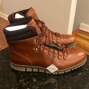 Cole Haan Zerogrand Hiker Boots Men's Size 10